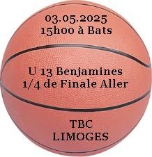 03 05 2025 u13 benjamines tbc limoges
